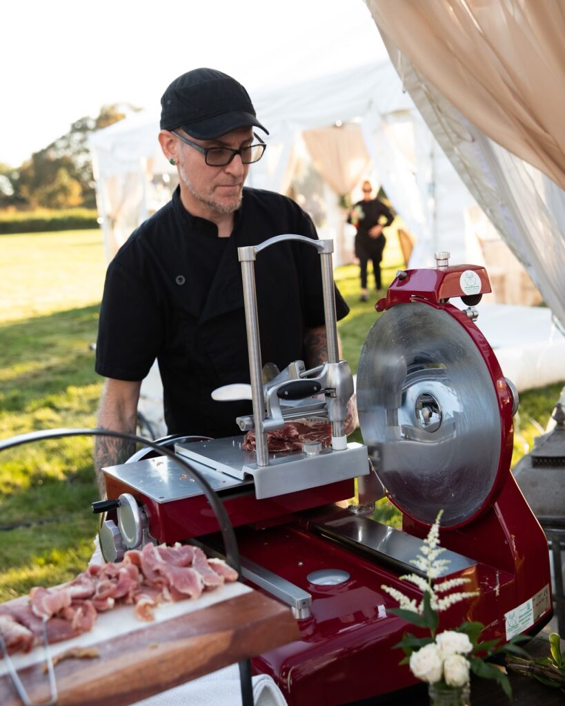 Pranzi Catering staff working an event - Staffed using Event Staff App